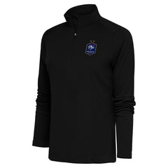 France National Team Antigua Women's Statement Half-Zip Pullover - Black sale