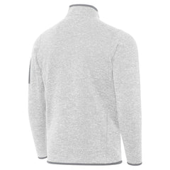 France National Team Antigua Elevate Quarter-Zip Pullover - Heather Gray discount