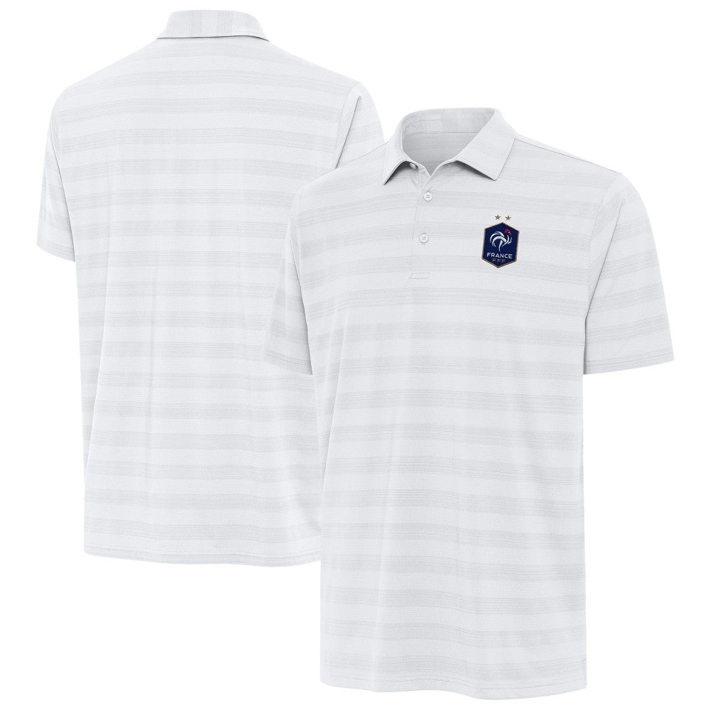 France National Team Antigua Channel Polo - White on sale
