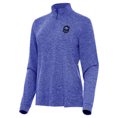 France National Team Antigua Women's Master Quarter-Zip Pullover - Heather Royal shop