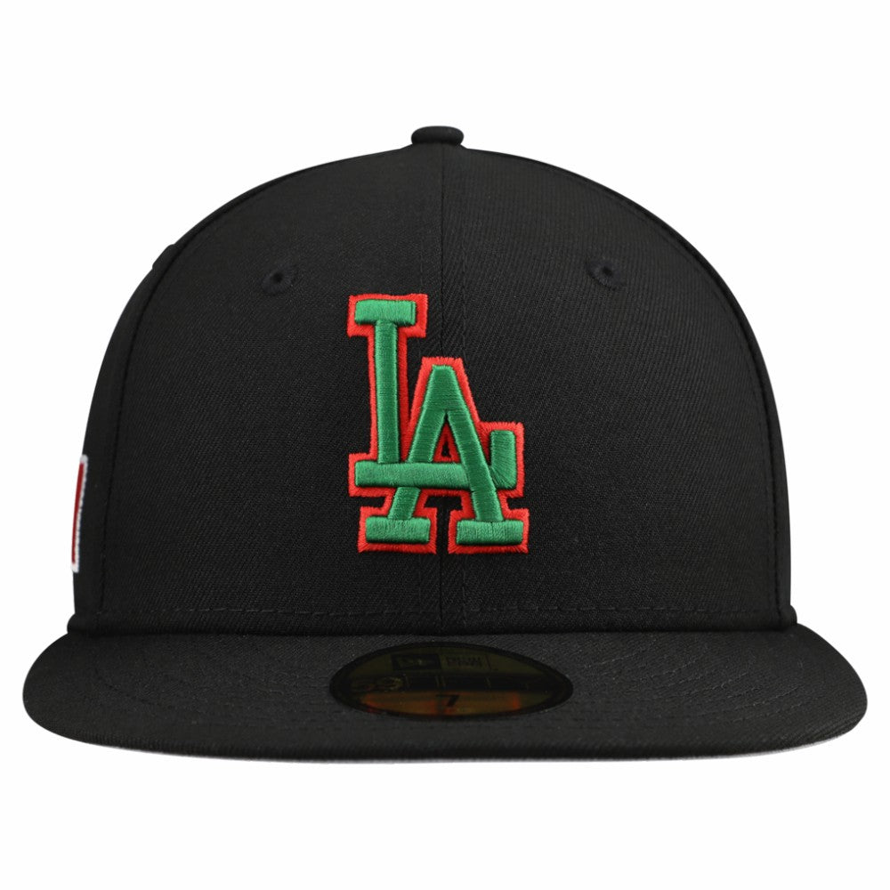 Los Angeles Dodgers Mexico 59FIFTY Fitted Hat - Black | New Era