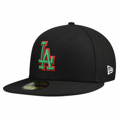 Los Angeles Dodgers Mexico 59FIFTY Fitted Hat - Black | New Era