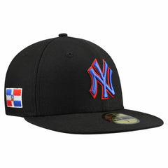 New York Yankees Dominican Republic 59FIFTY Fitted Hat - Black | New Era