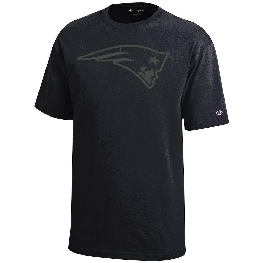 New England Patriots Champion Youth Tonal T-Shirt - Black online