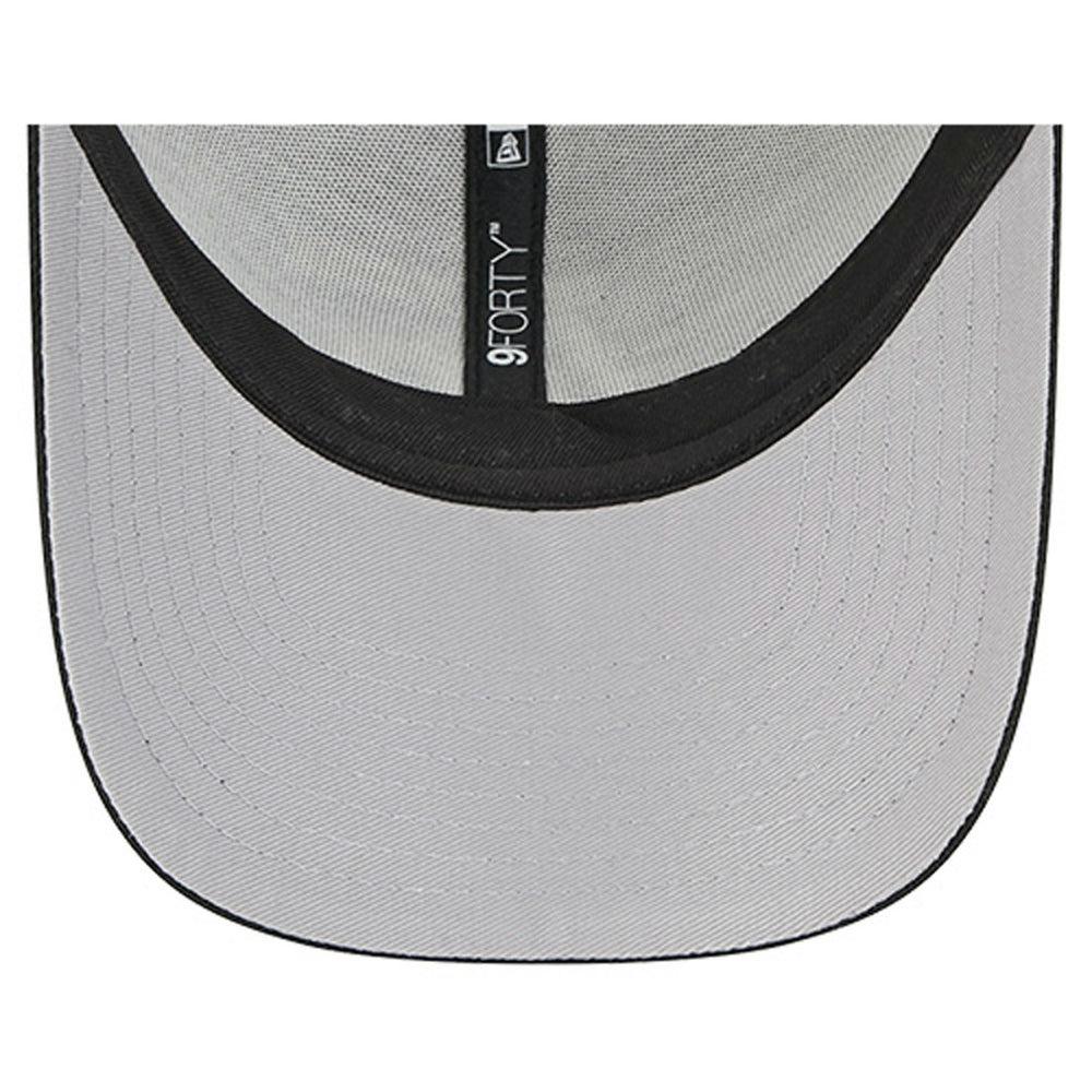 New York Jets New Era Apple Trucker 9FORTY Adjustable Hat - Black for sale