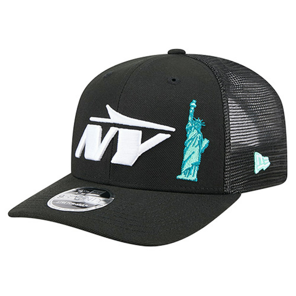 New York Jets New Era Liberty 9SEVENTY Adjustable Trucker Hat - Black discount