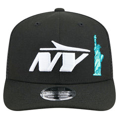 New York Jets New Era Liberty 9SEVENTY Adjustable Trucker Hat - Black discount