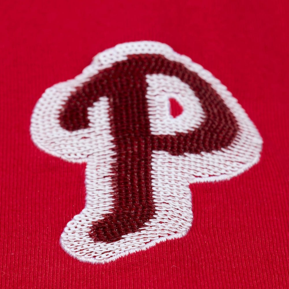 Philadelphia Phillies Women's Cropped Raglan Boxy T-Shirt - White | Mitchell & Ness