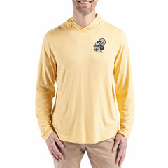 New Orleans Saints Cutter & Buck Throwback Logo Coastline Epic Comfort Eco Recycled Long Sleeve Hoodie T-Shirt - Gold outlet