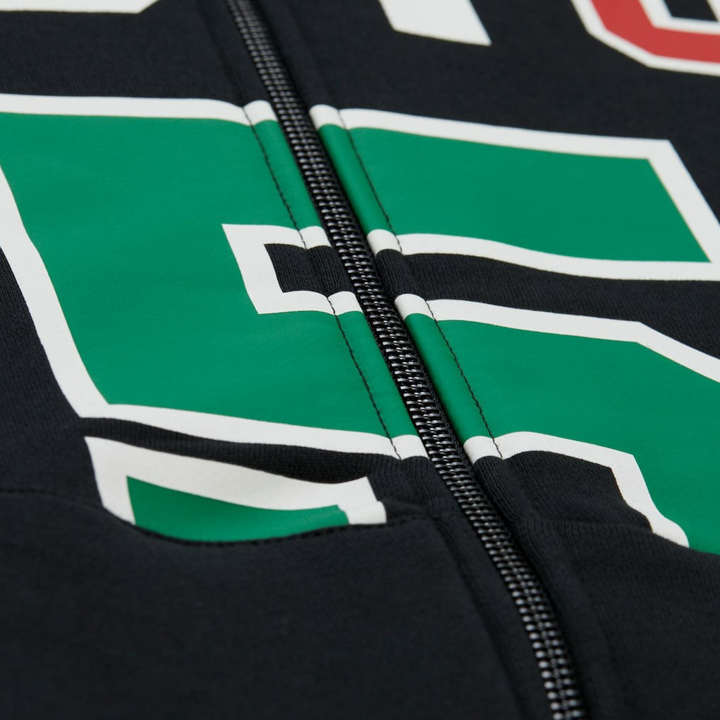 Kevin Garnett Boston Celtics Unisex Hardwood Classics Maxxed Out Full-Zip Hoodie - Black | Mitchell & Ness shop