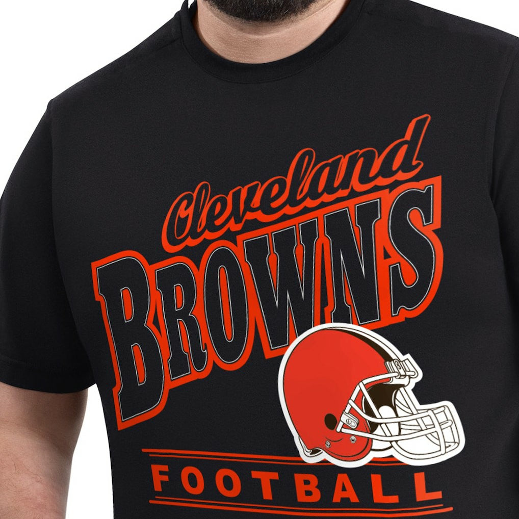 Cleveland Browns G-III Sports by Carl Banks Adaptive Headliner Graphic T-Shirt - Black discount