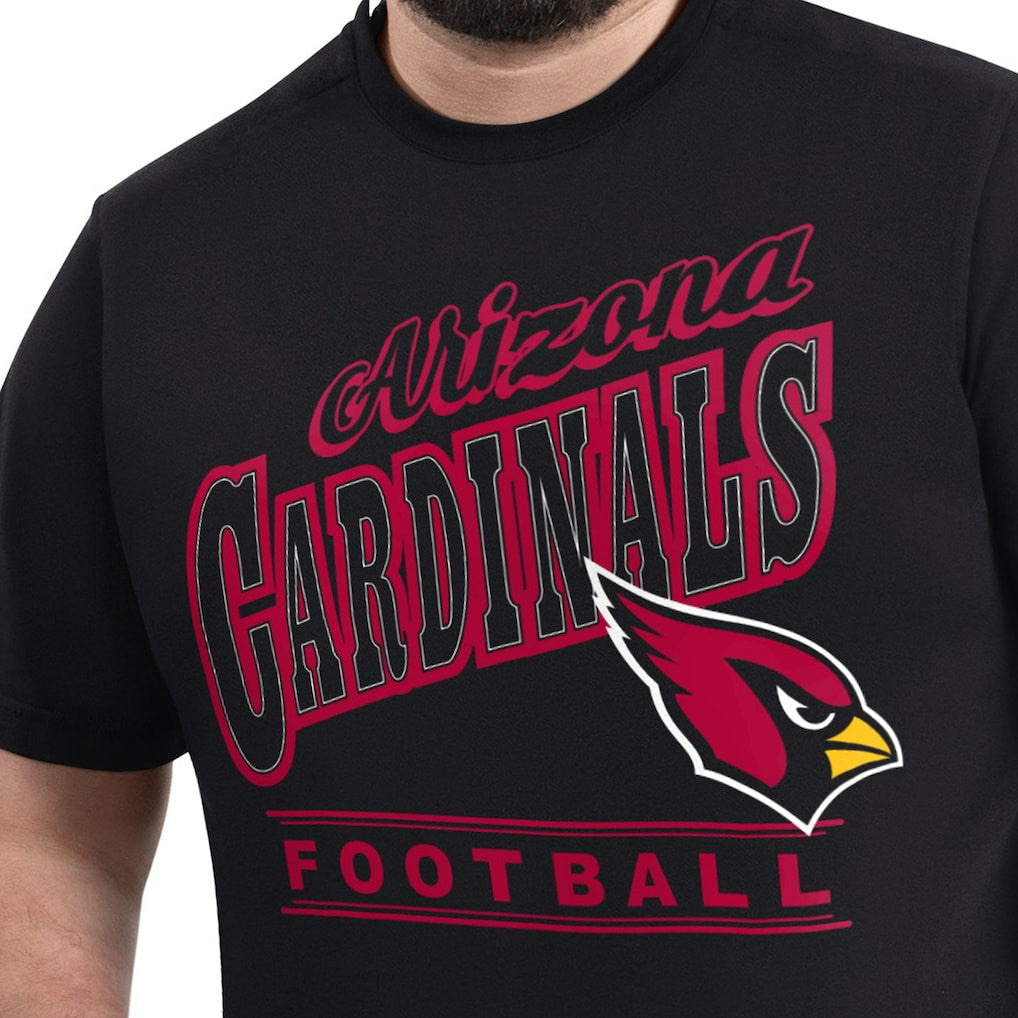 Arizona Cardinals G-III Sports by Carl Banks Adaptive Headliner Graphic T-Shirt - Black sale