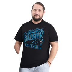 Carolina Panthers G-III Sports by Carl Banks Adaptive Headliner Graphic T-Shirt - Black outlet