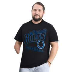Indianapolis Colts G-III Sports by Carl Banks Adaptive Headliner Graphic T-Shirt - Black cheap