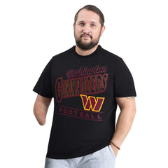 Washington Commanders G-III Sports by Carl Banks Adaptive Headliner Graphic T-Shirt - Black sale