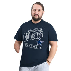 Dallas Cowboys G-III Sports by Carl Banks Adaptive Headliner Graphic T-Shirt - Navy outlet
