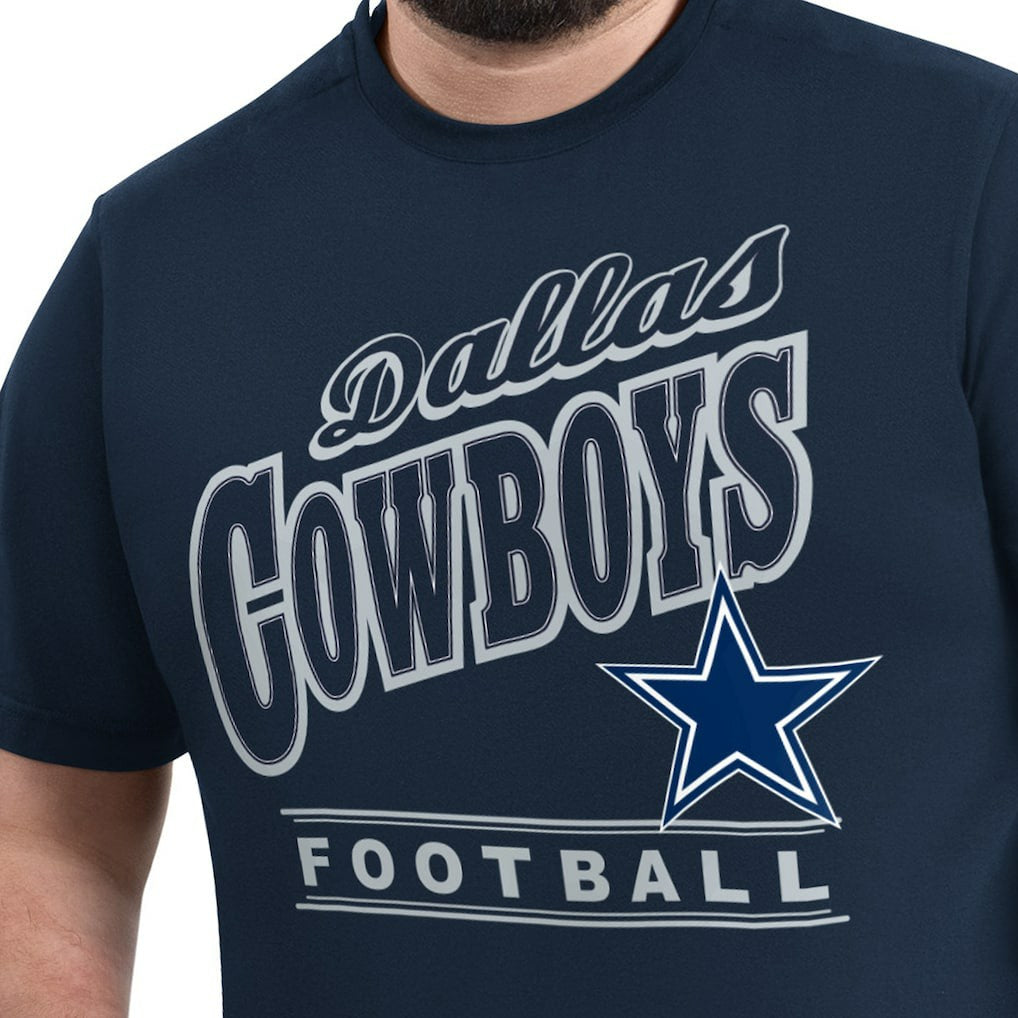 Dallas Cowboys G-III Sports by Carl Banks Adaptive Headliner Graphic T-Shirt - Navy outlet