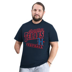 Houston Texans G-III Sports by Carl Banks Adaptive Headliner Graphic T-Shirt - Navy sale