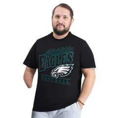Philadelphia Eagles G-III Sports by Carl Banks Adaptive Headliner Graphic T-Shirt - Black sale