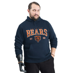 Chicago Bears G-III Sports by Carl Banks Adaptive Team Spirit Graphic Fleece Pullover Hoodie - Navy online