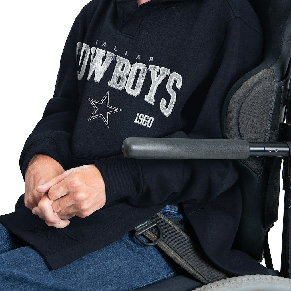 Dallas Cowboys G-III Sports by Carl Banks Adaptive Team Spirit Graphic Fleece Pullover Hoodie - Navy online