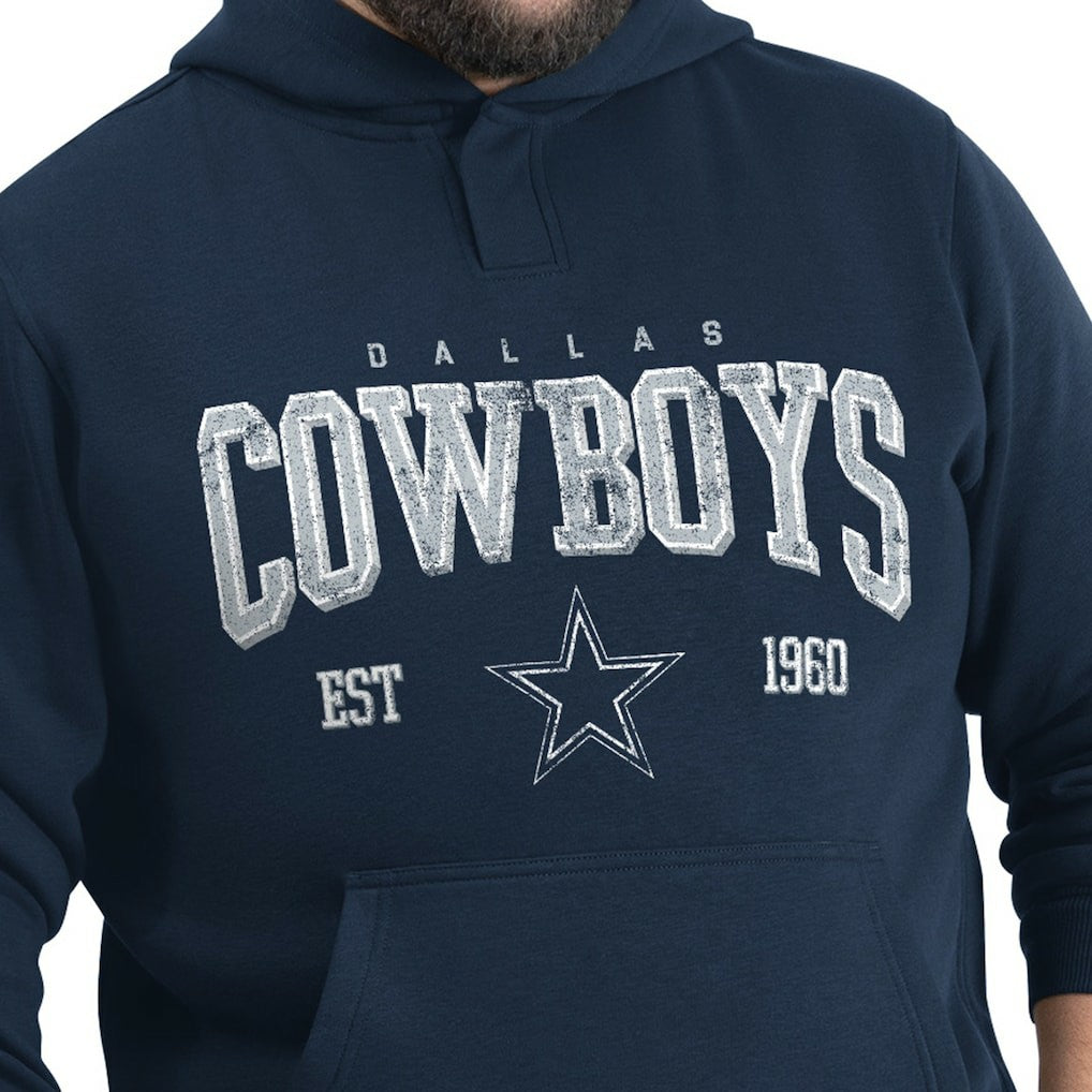 Dallas Cowboys G-III Sports by Carl Banks Adaptive Team Spirit Graphic Fleece Pullover Hoodie - Navy online