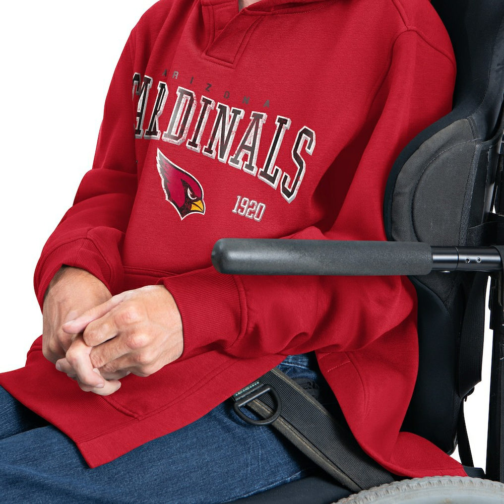 Arizona Cardinals G-III Sports by Carl Banks Adaptive Team Spirit Graphic Fleece Pullover Hoodie - Cardinal for sale