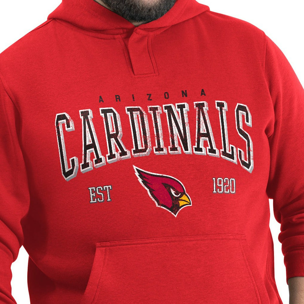 Arizona Cardinals G-III Sports by Carl Banks Adaptive Team Spirit Graphic Fleece Pullover Hoodie - Cardinal for sale