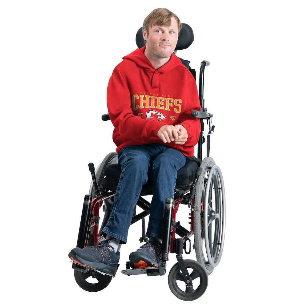 Kansas City Chiefs G-III Sports by Carl Banks Adaptive Team Spirit Graphic Fleece Pullover Hoodie - Red outlet