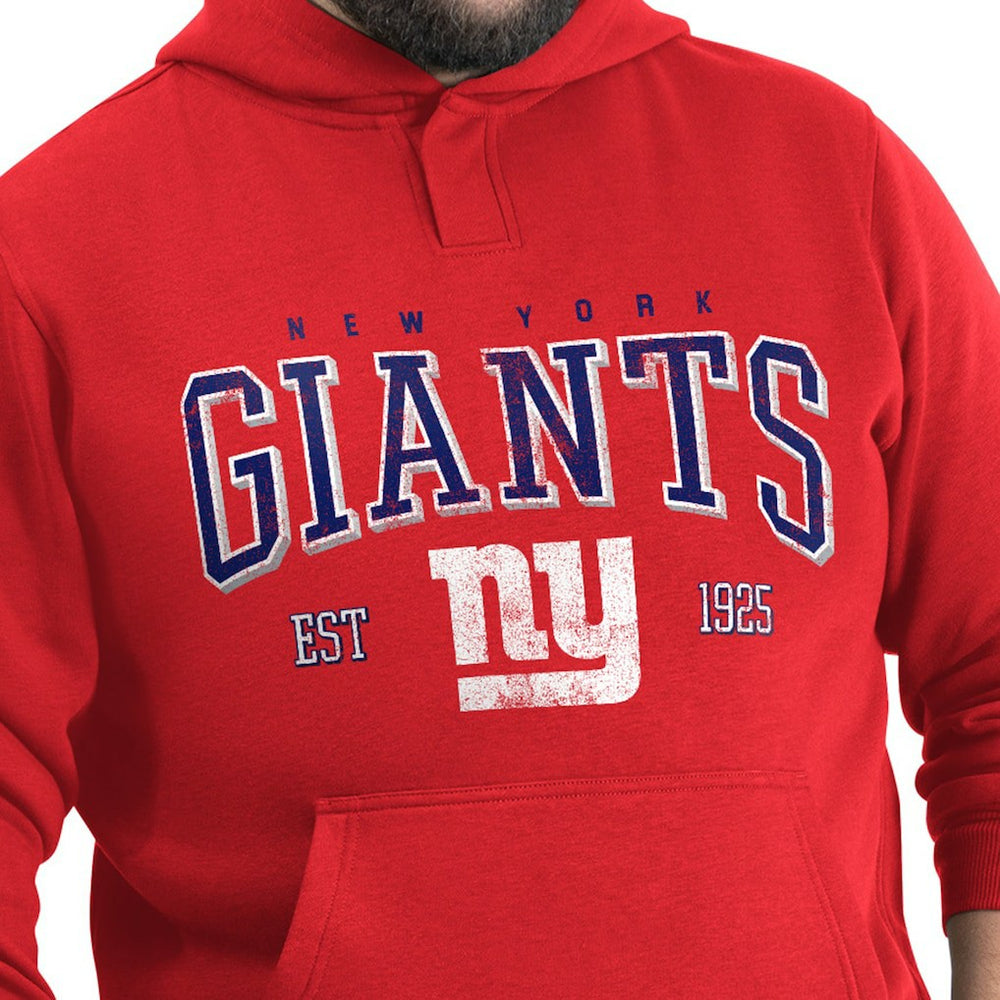 New York Giants G-III Sports by Carl Banks Adaptive Team Spirit Graphic Fleece Pullover Hoodie - Red online