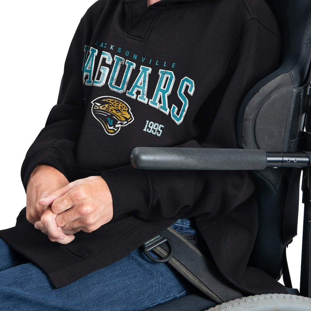 Jacksonville Jaguars G-III Sports by Carl Banks Adaptive Team Spirit Graphic Fleece Pullover Hoodie - Black outlet