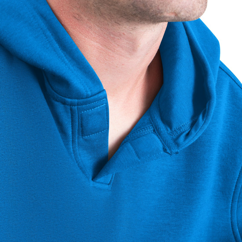 Detroit Lions G-III Sports by Carl Banks Adaptive Mesh Effect Team Graphic Fleece Pullover Hoodie - Royal outlet