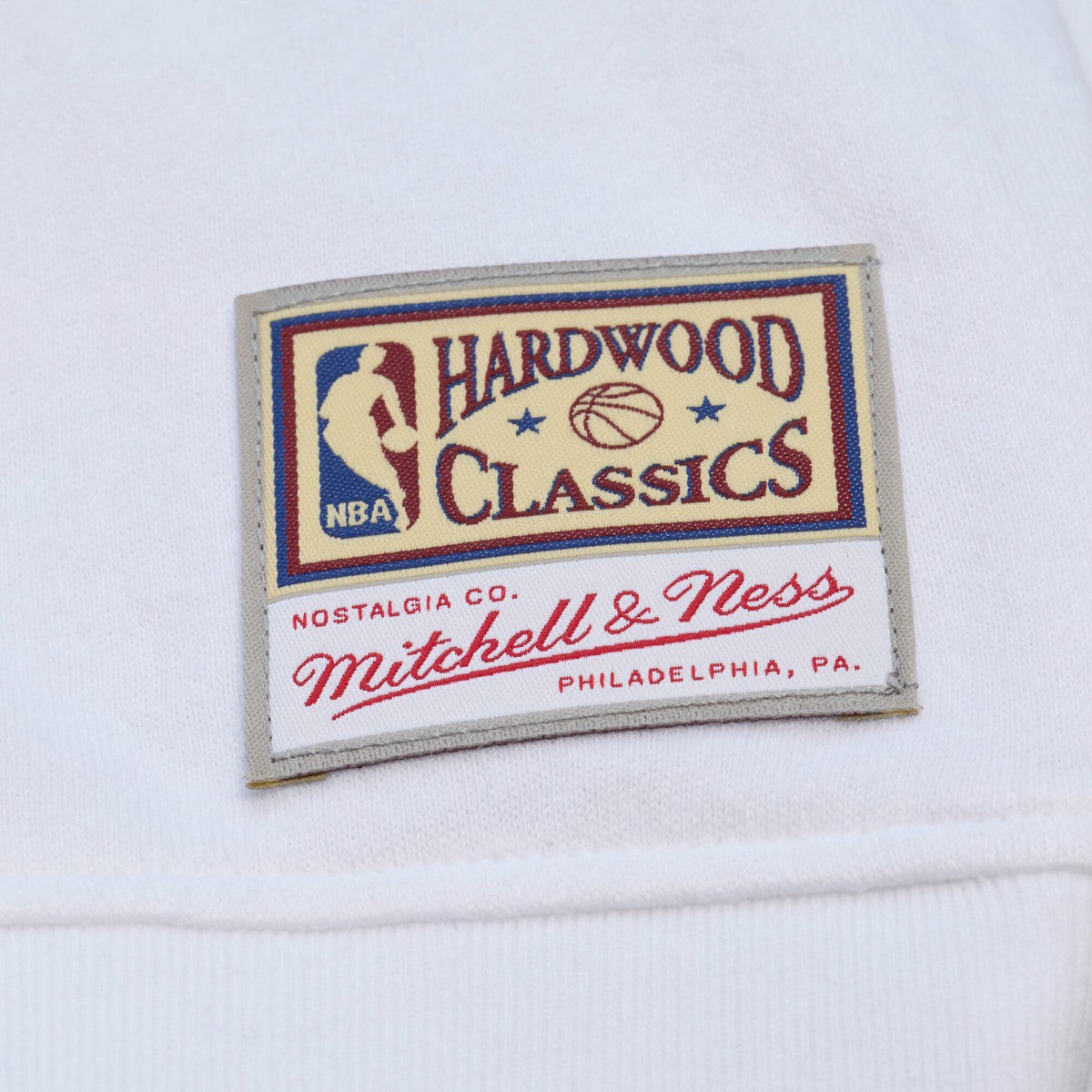 Milwaukee Bucks Women's Lightweight Block Letter Sweatshirt - White | Mitchell & Ness online