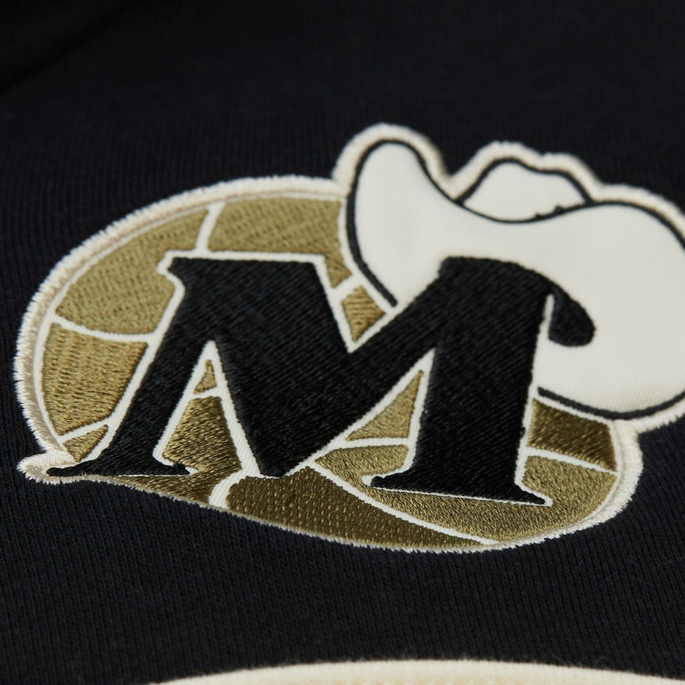 Dallas Mavericks Double Clutch Head Coach Hoodie sale - Olive | Mitchell & Ness discount