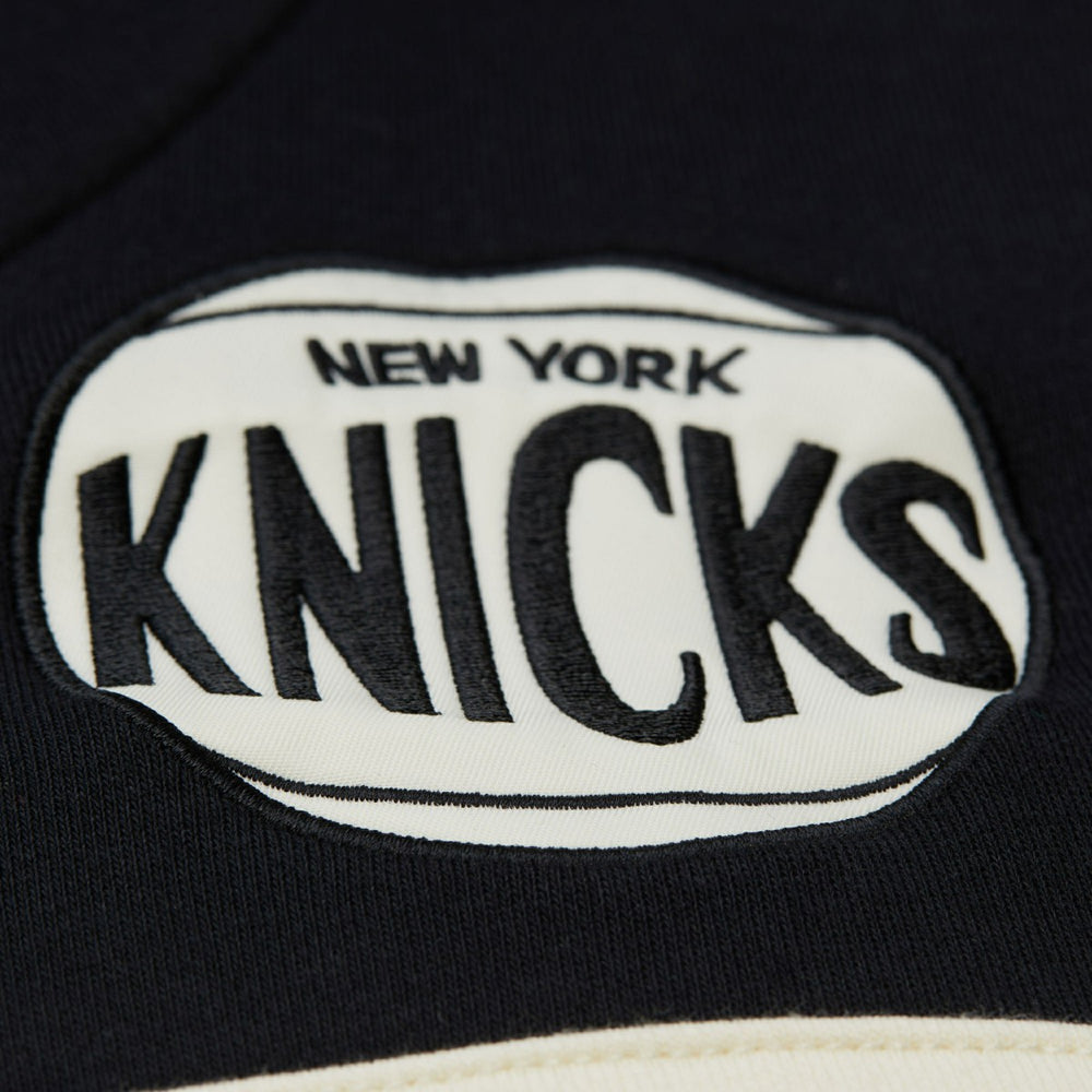 New York Knicks Double Clutch Head Coach Hoodie - Olive/Black | Mitchell & Ness sale