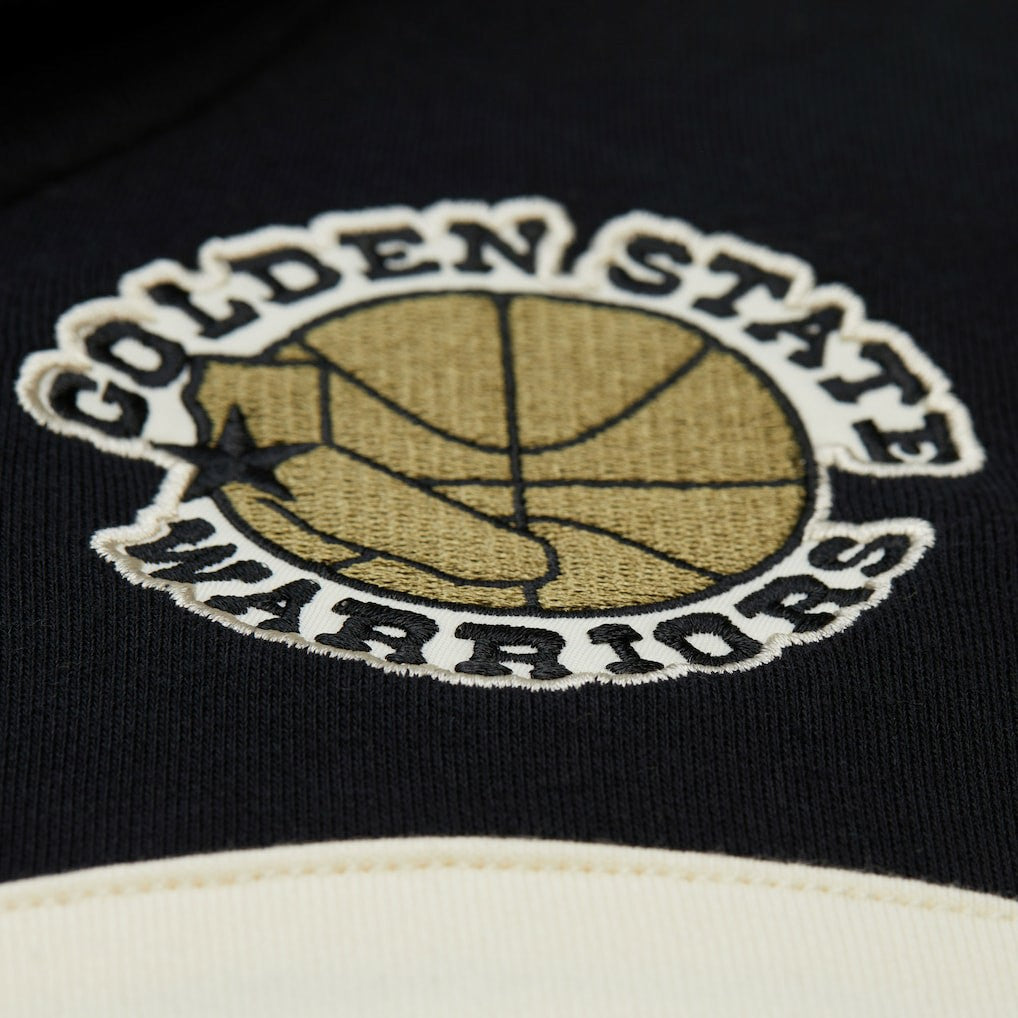 Golden State Warriors Double Clutch Head Coach Hoodie sale - Olive/Black | Mitchell & Ness on sale