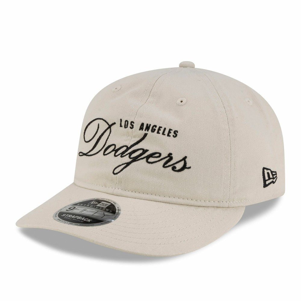 Los Angeles Dodgers x thisisneverthat Retro Crown 9FIFTY Adjustable Hat - Beige | New Era