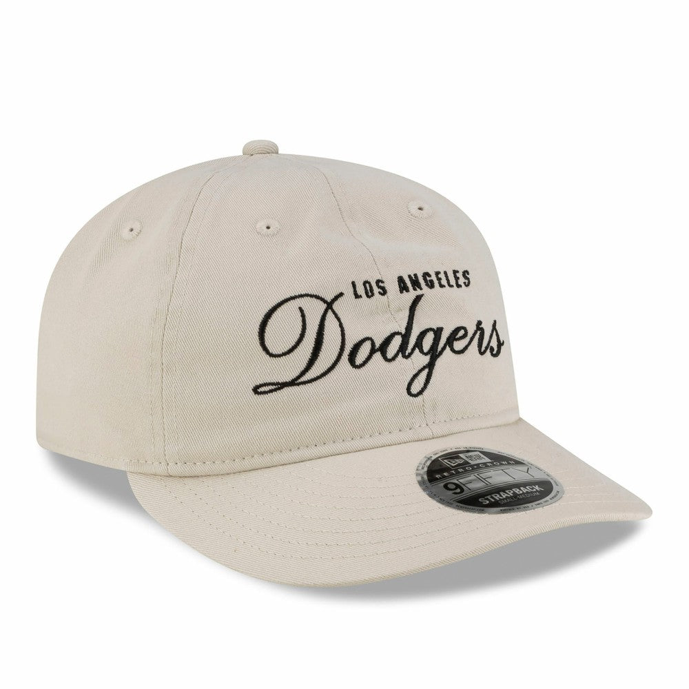 Los Angeles Dodgers x thisisneverthat Retro Crown 9FIFTY Adjustable Hat - Beige | New Era
