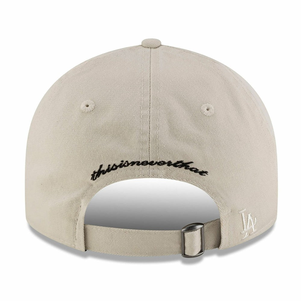 Los Angeles Dodgers x thisisneverthat Retro Crown 9FIFTY Adjustable Hat - Beige | New Era