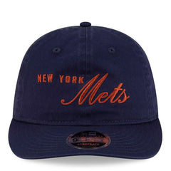 New York Mets x thisisneverthat Retro Crown 9FIFTY Adjustable Hat - Navy | New Era