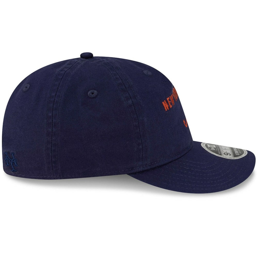 New York Mets x thisisneverthat Retro Crown 9FIFTY Adjustable Hat - Navy | New Era