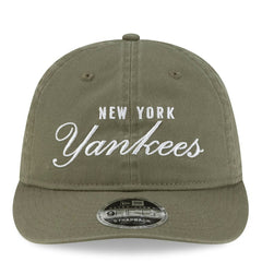 New York Yankees x thisisneverthat Retro Crown 9FIFTY Adjustable Hat - Olive | New Era