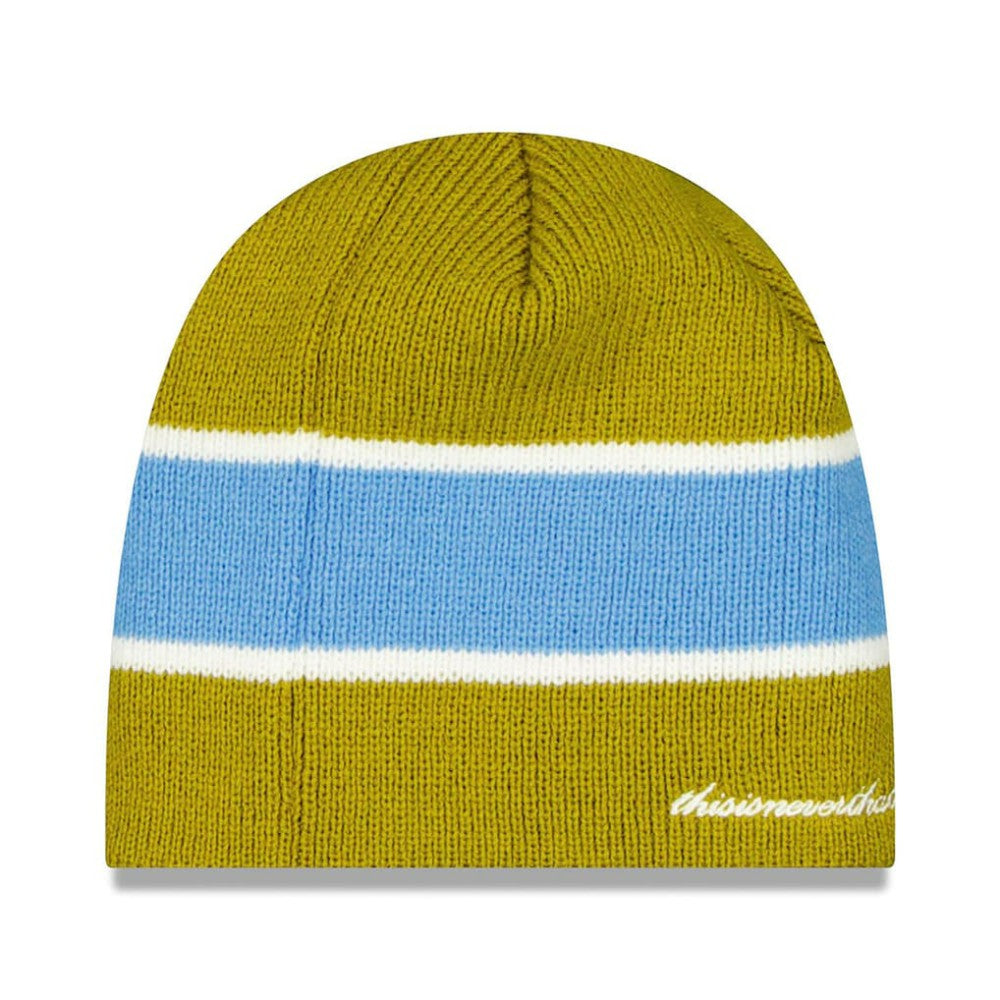 New York Yankees x thisisneverthat Stripe Knit Hat - Green/Blue | New Era