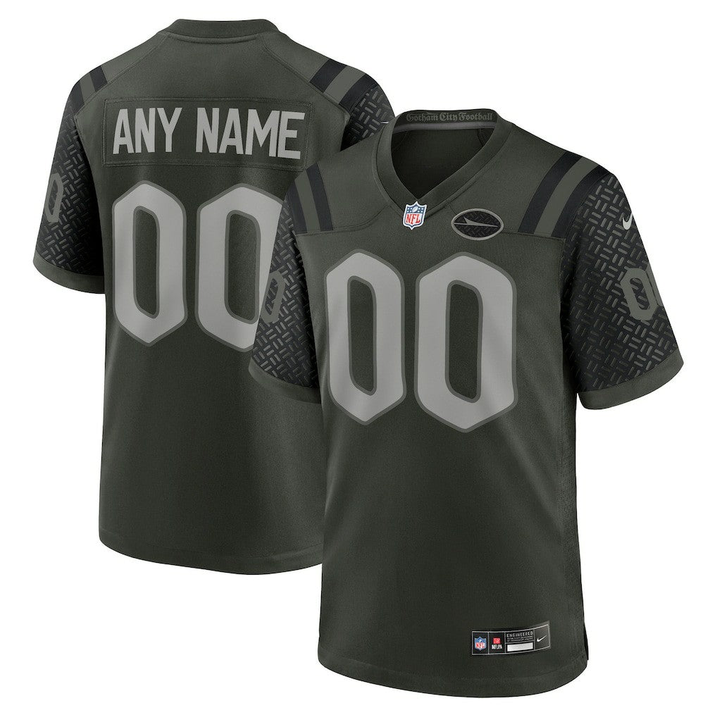 New York Jets 2025 Rivalries Collection Custom Game Jersey - Gotham Green | Nike online