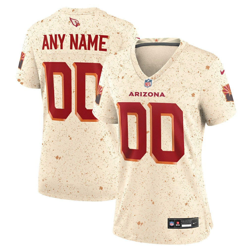 Arizona Cardinals Women's 2025 Rivalries Collection Custom Game Jersey - Natural | Nike discount