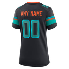 Miami Dolphins Women's 2025 Rivalries Collection Custom Game Jersey - Pitch Blue | Nike outlet