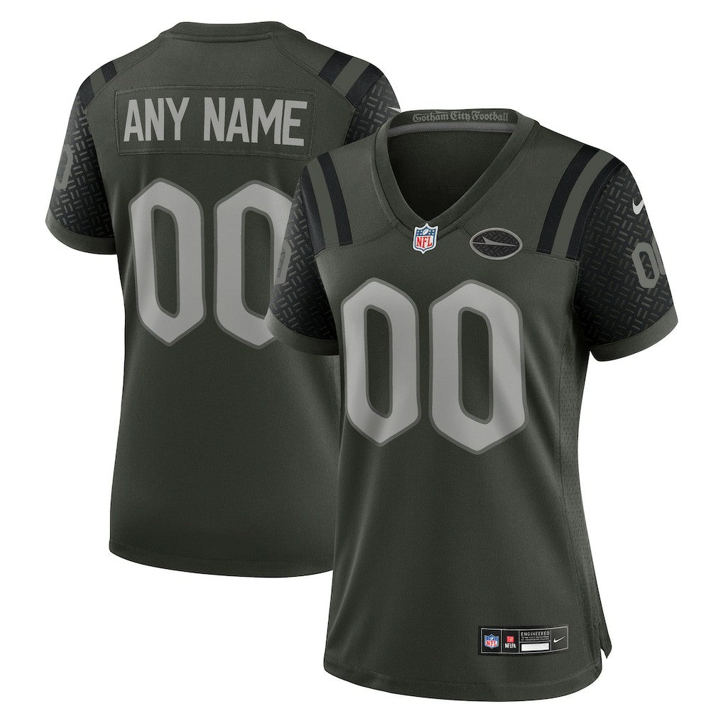 New York Jets Women's 2025 Rivalries Collection Custom Game Jersey - Gotham Green | Nike discount