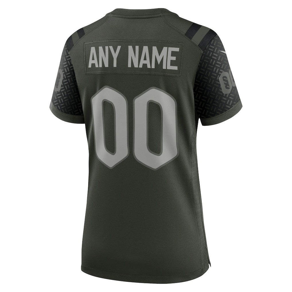 New York Jets Women's 2025 Rivalries Collection Custom Game Jersey - Gotham Green | Nike discount