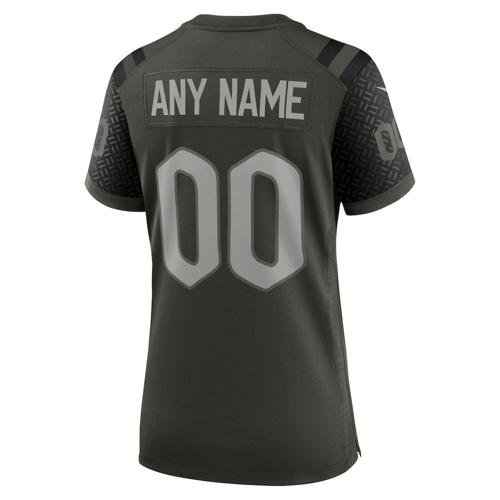 New York Jets Women's 2025 Rivalries Collection Custom Game Jersey - Gotham Green | Nike discount