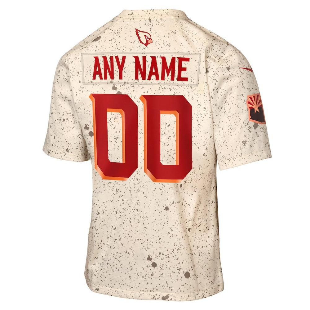 Arizona Cardinals Youth 2025 Rivalries Collection Custom Game Jersey - Natural | Nike for sale